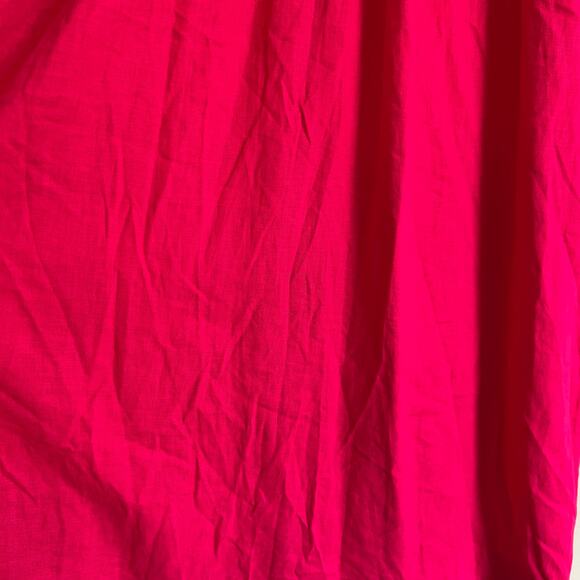 Universal Thread Women's Pink Tie-Front Puff Sleeve Midi Dress - Small - NWT - Picture 11 of 11